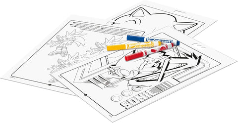 Crayola Sonic The Hedgehog Coloring and Activity Book