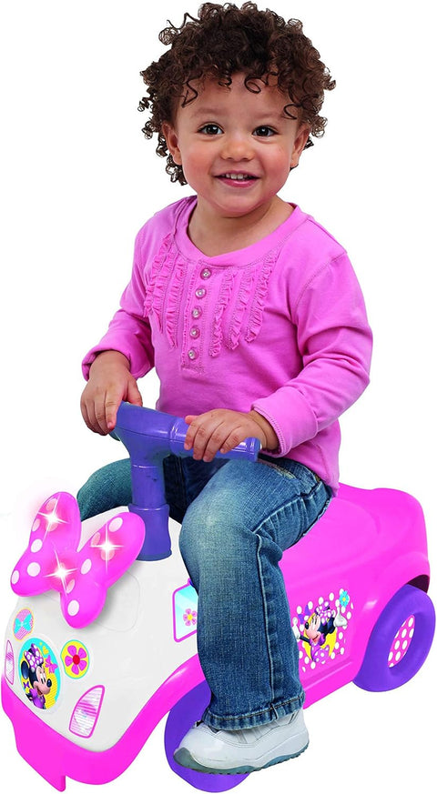 Kiddieland Disney Minnie Mouse Lights N' Sounds Activity Ride-On