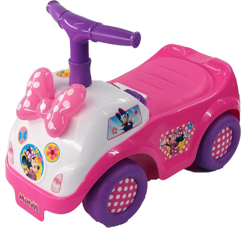 Kiddieland Disney Minnie Mouse Lights N' Sounds Activity Ride-On