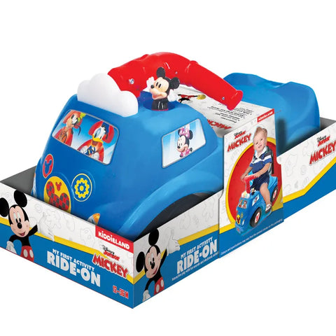 Kiddieland Disney Mickey Mouse Lights N' Sounds Activity Ride-On