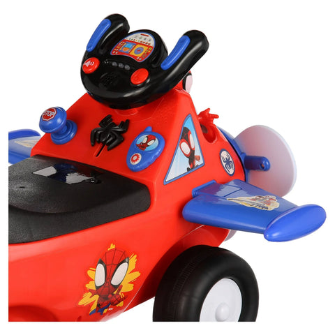 Marvel Lights ‘N’ Sounds Spidey Activity Plane Ride-On