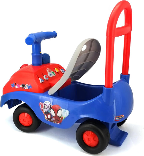 Kiddieland Disney Spidey Lights N' Sounds Activity Ride-On