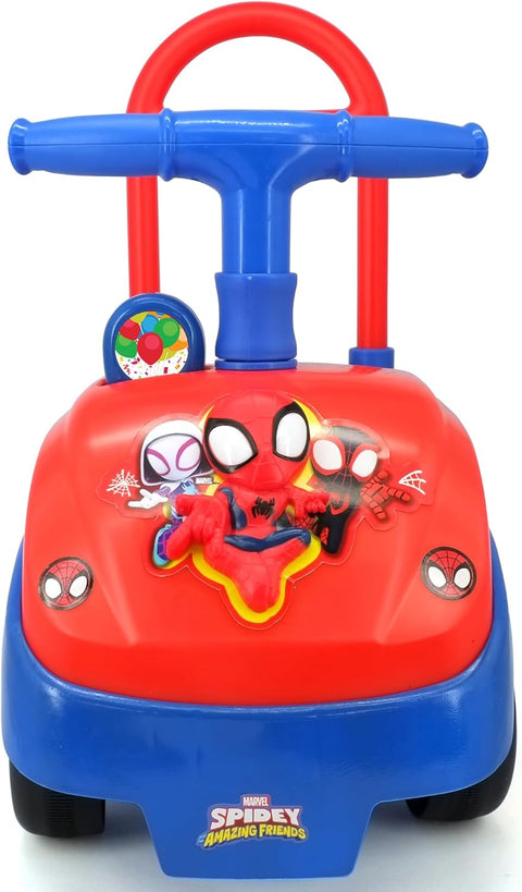 Kiddieland Disney Spidey Lights N' Sounds Activity Ride-On