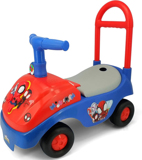 Kiddieland Disney Spidey Lights N' Sounds Activity Ride-On
