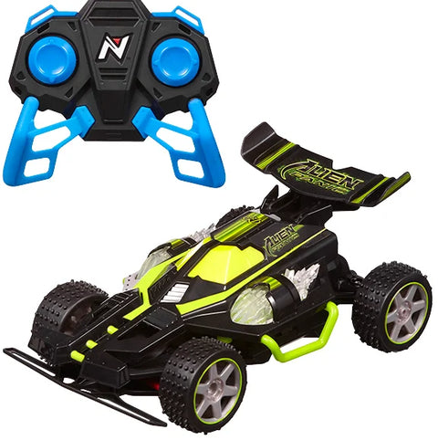 1:18 Race Buggies - Alien Panic Green R/C