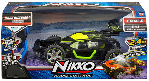 1:18 Race Buggies - Alien Panic Green R/C