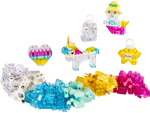 LEGO - Classic Magical Transparent Box 11040 340 Pieces