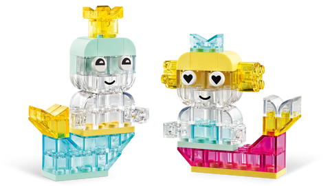 LEGO - Classic Magical Transparent Box 11040 340 Pieces