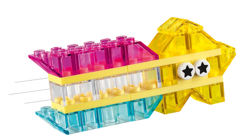 LEGO - Classic Magical Transparent Box 11040 340 Pieces