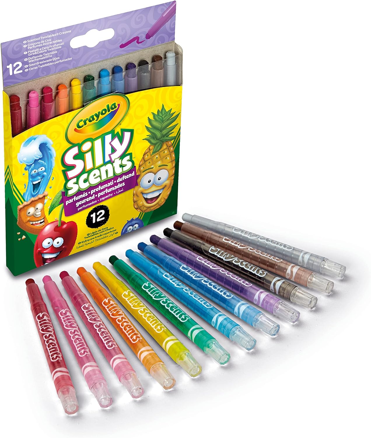 Crayola 12 Silly Scents Twistables Crayons – PlayBox