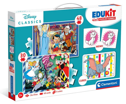 Clementoni Edukit 4 in 1 Disney Classics