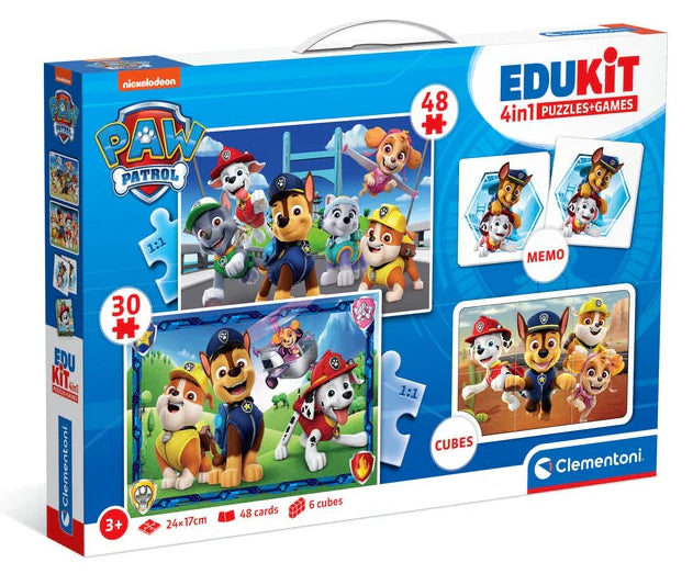 Clementoni 4 in 1 Edukit Paw Patrol – PlayBox