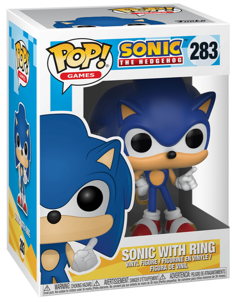 Funko Pop! Sonic the Hedgehog with Ring