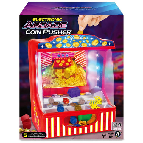 Ambassador Games Retro Arcade Electronic Coin Pusher