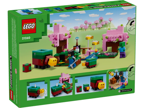 LEGO - Minecraft The Cherry Blossom Garden 21260 304 Pieces