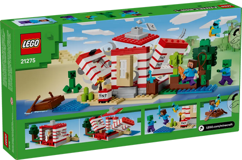LEGO - Minecraft The TNT Jungle House 21275 287 Pieces