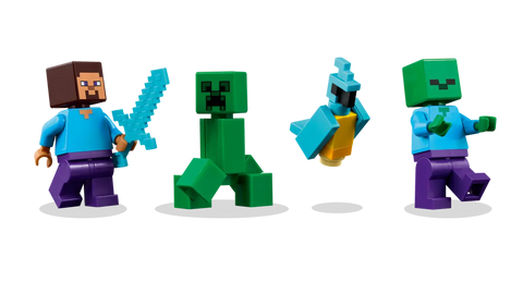 LEGO - Minecraft The TNT Jungle House 21275 287 Pieces