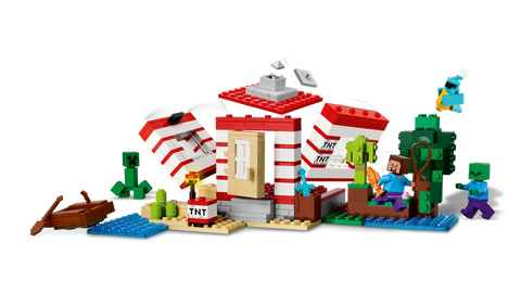 LEGO - Minecraft The TNT Jungle House 21275 287 Pieces