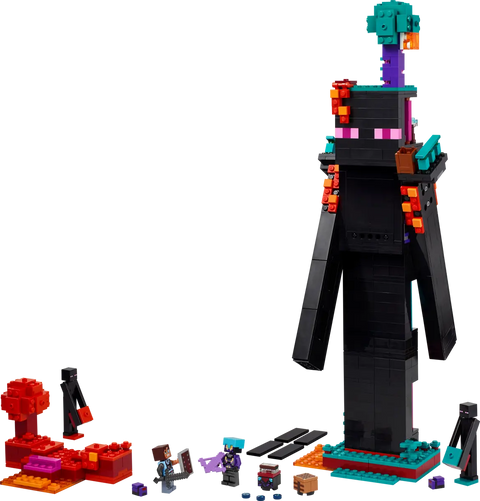 LEGO - Minecraft The Enderman Tower 21279 867 Pieces
