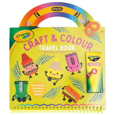 Crayola Colour and Activity Travel Book Assorted