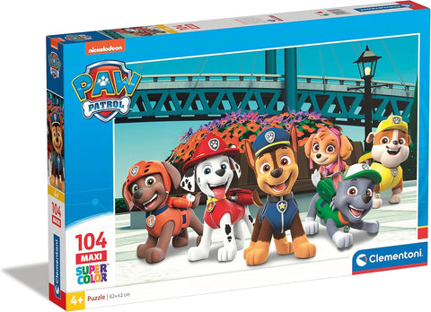 Clementoni SuperColor Paw Patrol Maxi Puzzle 104 Pieces