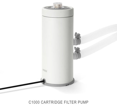 Intex Krystal Clear C1000 Filter Pump With Type A Cartridge
