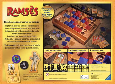 Ravensburger Ramsès Board Game English-French
