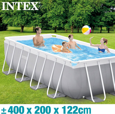 Intex Prism Frame Rectangular Pool Set 400x200x122cm