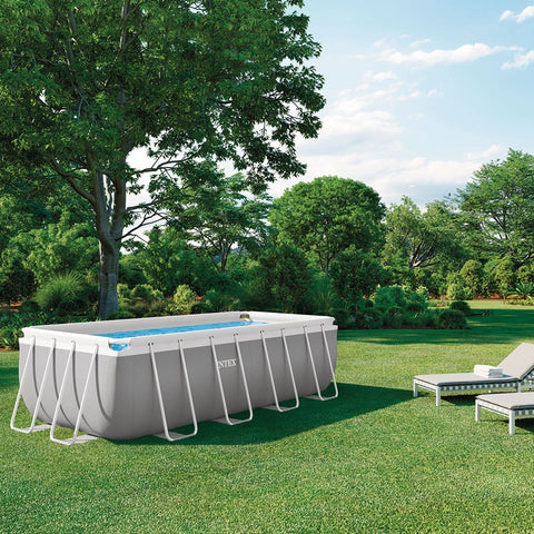 Intex Prism Frame Rectangular Pool Set 400x200x122cm
