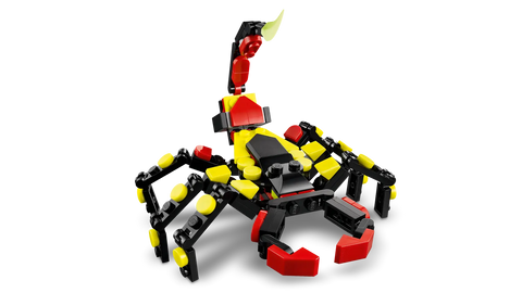 LEGO - Creator 3 in 1 Wild Animals: Surprising Spider 31159 153 Pieces
