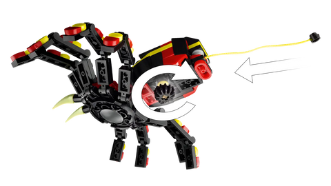 LEGO - Creator 3 in 1 Wild Animals: Surprising Spider 31159 153 Pieces