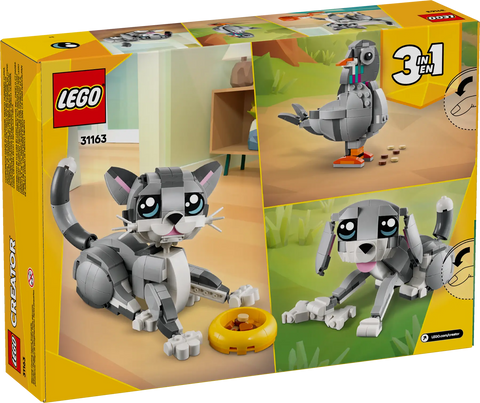 LEGO - Creator 3 in 1 Playful Cat 31163 407 Pieces