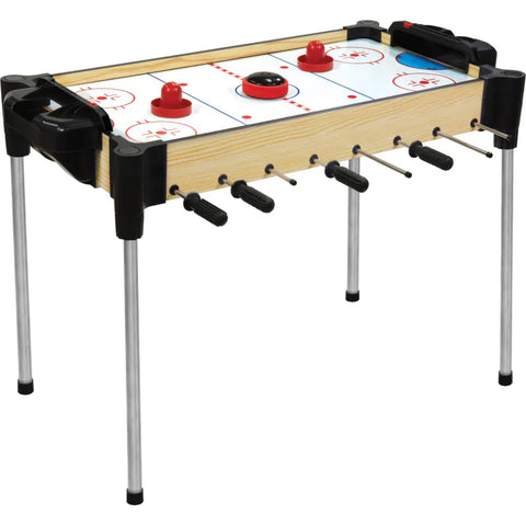 Ambassador Games 2-In-1 Reversible Football (Foosball/Soccer) & Hover Puck Air Hockey Table
