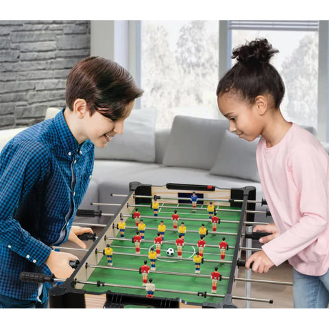 Ambassador Games 2-In-1 Reversible Football (Foosball/Soccer) & Hover Puck Air Hockey Table