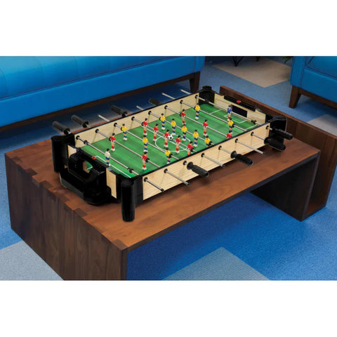 Ambassador Games 2-In-1 Reversible Football (Foosball/Soccer) & Hover Puck Air Hockey Table