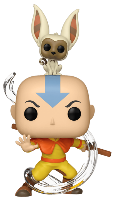 Funko Pop! Avatar: The Last Airbender Aang with Momo