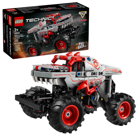 LEGO - Technic Monster Jam ThunderROARus Pull-Back 42200 232 Pieces