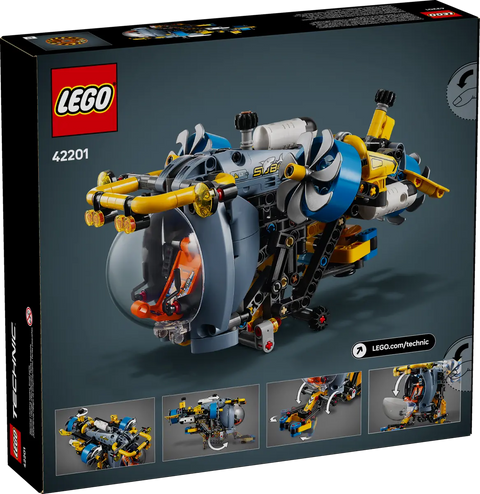 LEGO - Technic Deep-Sea Research Submarine 42201 413 Pieces