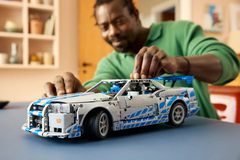 LEGO - Technic 2 Fast 2 Furious Nissan Skyline GT-R (R34) Car 42210 1410 Pieces