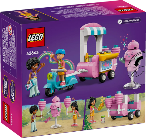 LEGO - Friends Cotton Candy Stand and Scooter 42643 110 Pieces