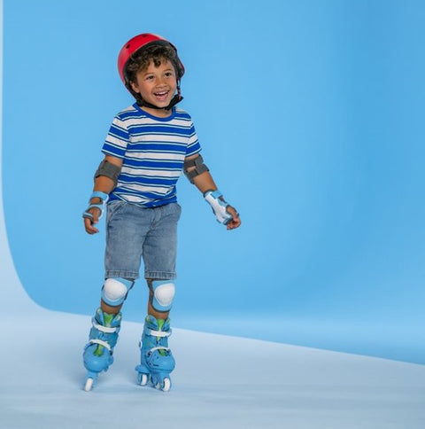 Yvolution Twista Skates Blue Size 23-28