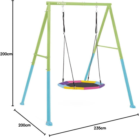Intex Children's Swing Set with Bird's Nest 235x201x200cm
