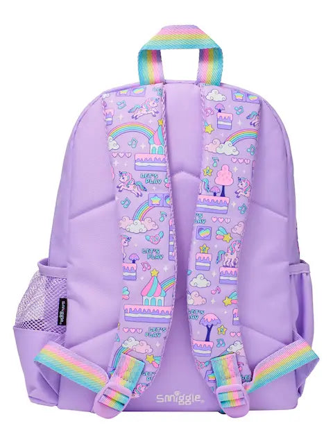 Smiggle Let's Play Unicorn Backpack 38cm