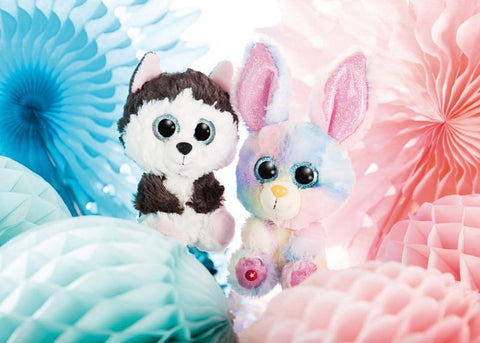 Nici Glubschis Cuddly Bunny Rainbow Candy 15cm