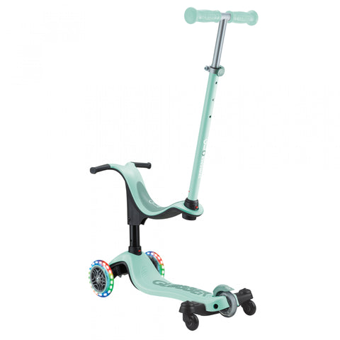 Globber GO UP Sporty Lights Pastel Green Scooter 1-7 Years
