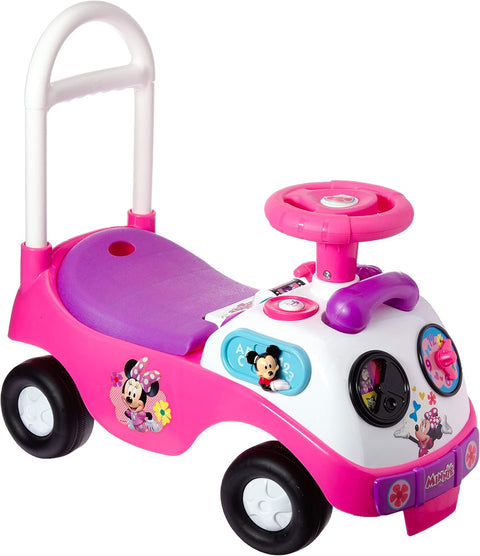 Kiddieland Disney Mini Mouse Lights N' Sounds Activity My First Ride-On