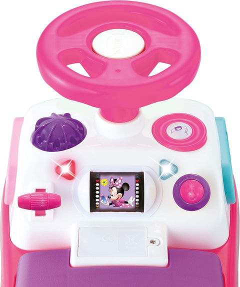 Kiddieland Disney Mini Mouse Lights N' Sounds Activity My First Ride-On