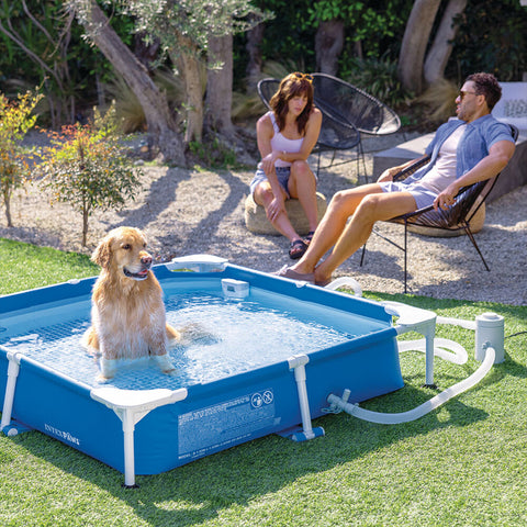 Intex Square Frame Pet Pool Set 152x152cm