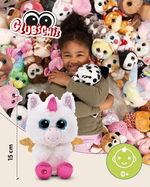 Nici Glubschis Soft Unicorn Glowy Kaddi 15cm