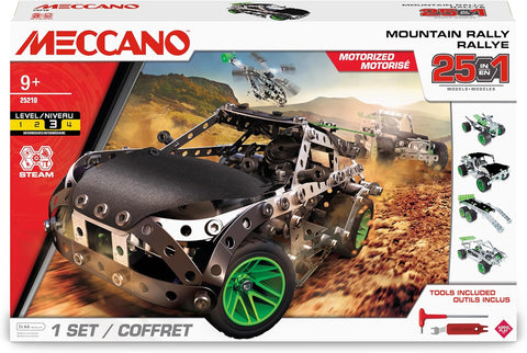 Meccano Masters 10-in-1 Mountain Rally 25210 390 Pieces